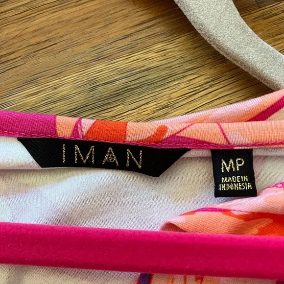 Vibrant Floral IMAN  Maxi Dress - Picture 3 of 3